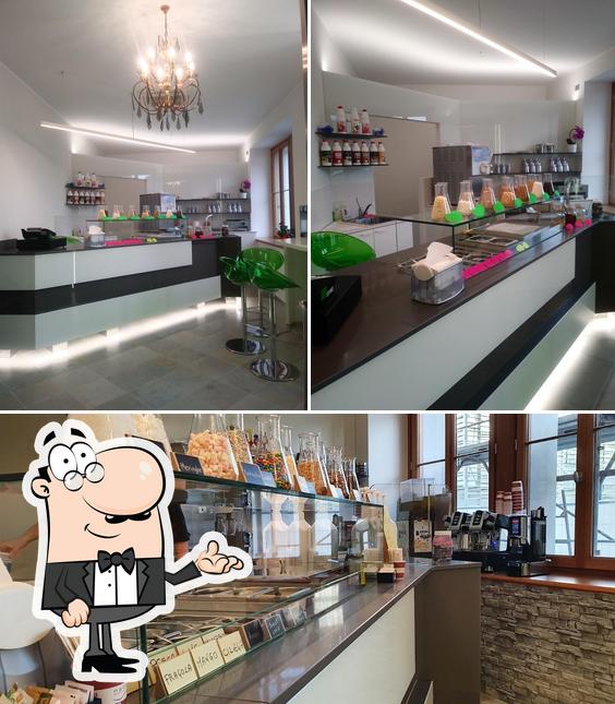 El interior de Yogurt Lab