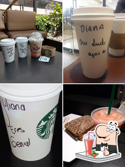 Starbucks offers a range of beverages