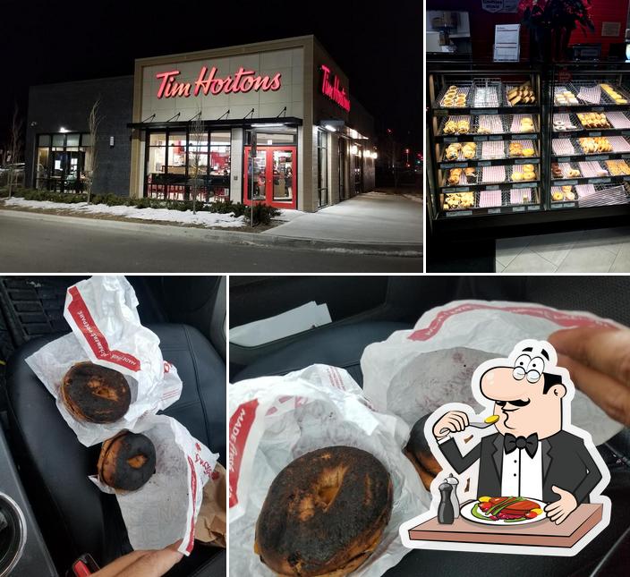 Nourriture à Tim Hortons