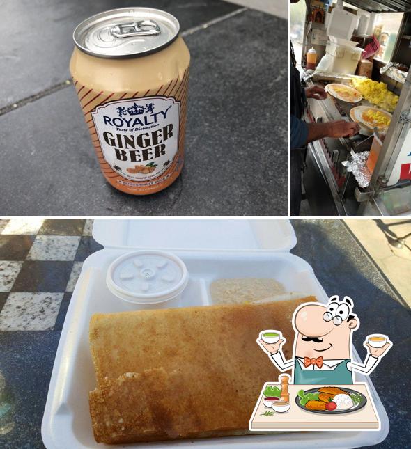 Observa las imágenes donde puedes ver comida y cerveza en NY Dosas