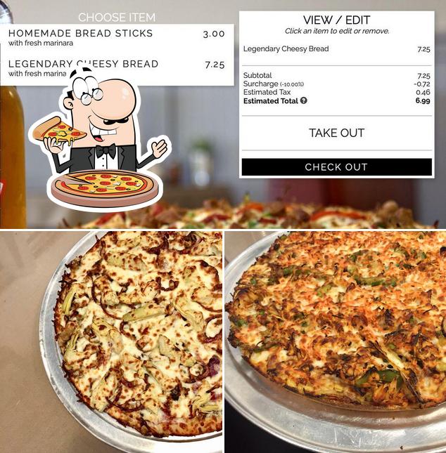 Order pizza at Pizza Shack