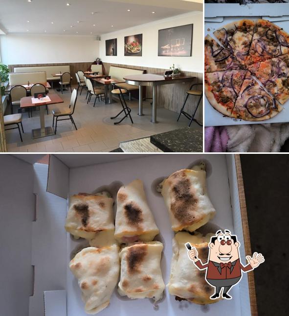 Pizzeria Raconi se distingue par sa nourriture et intérieur