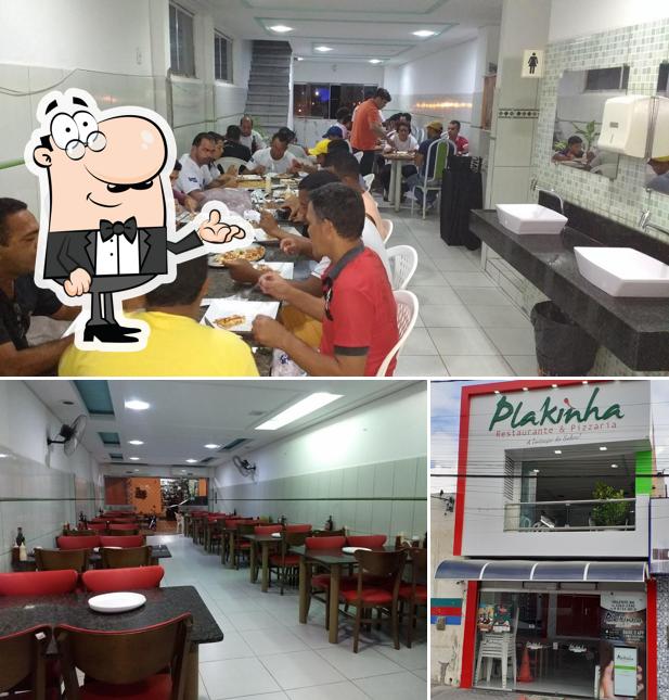 Veja imagens do interior do Plakinha Pizzaria de Valente