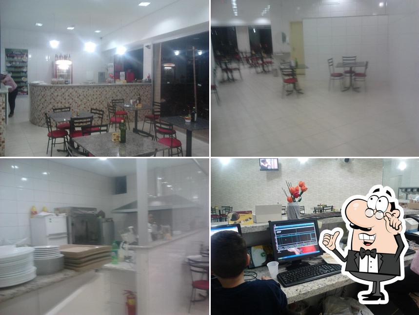 Veja imagens do interior do Victor Pizza