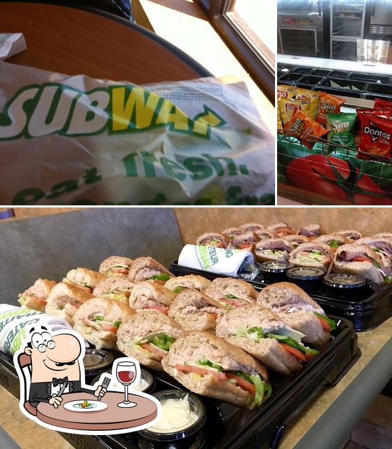 Nourriture à Subway