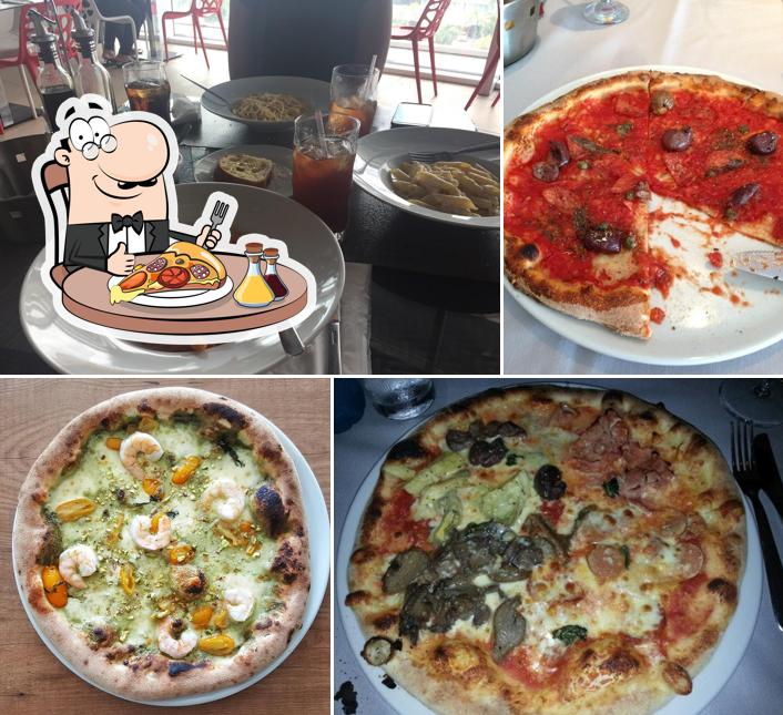 At Dolce Italia, you can enjoy pizza