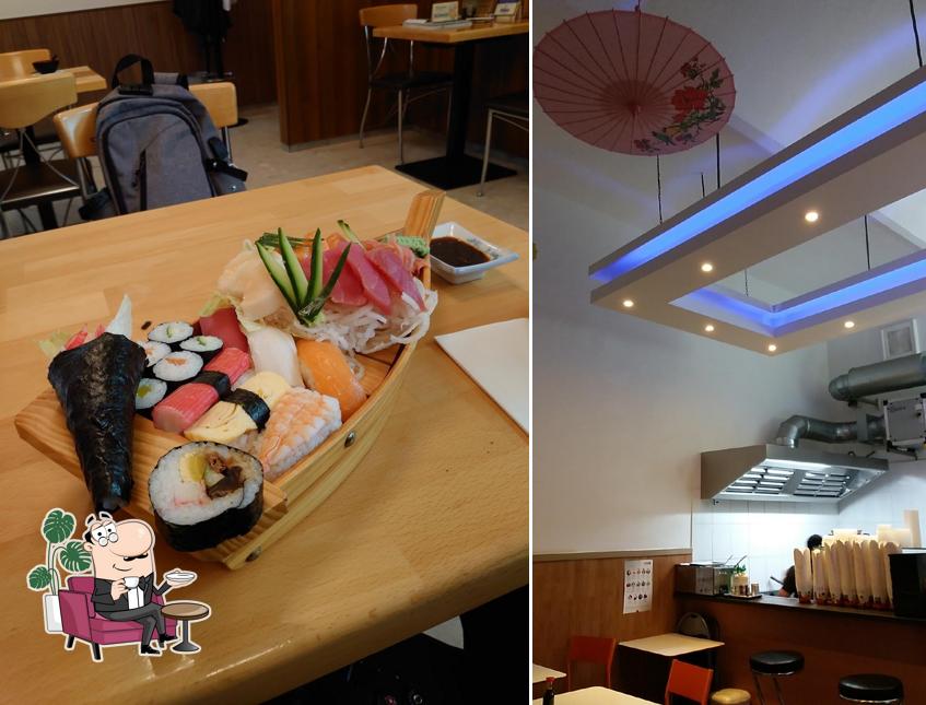 L'intérieur de Haru Sushi Bar