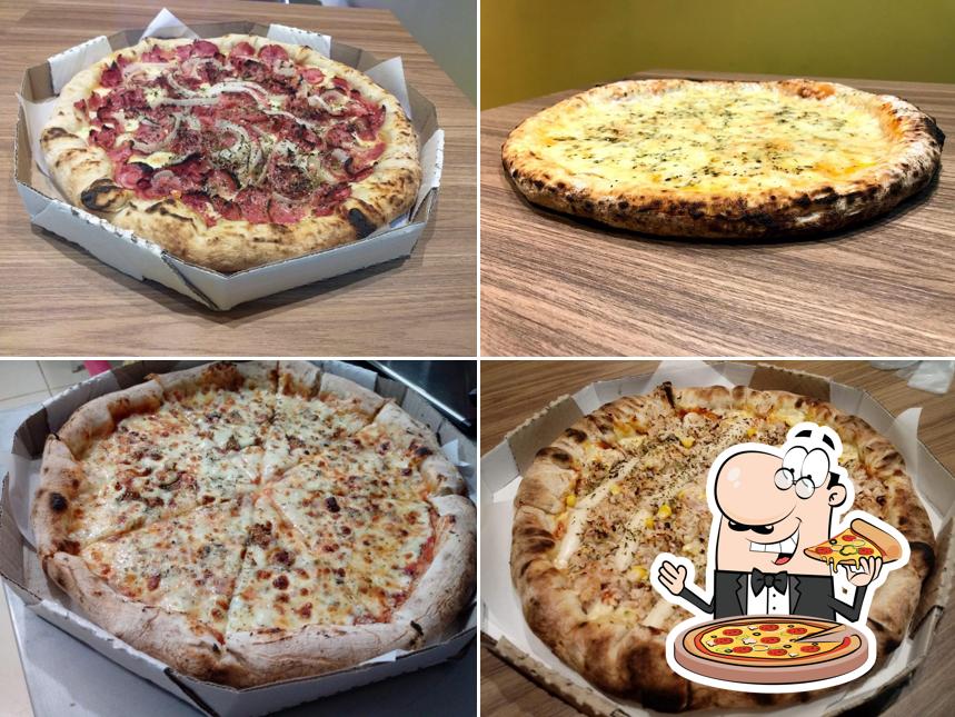 Escolha diversos variedades de pizza