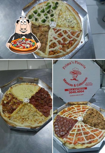 Peça pizza no Primu's Pizzaria