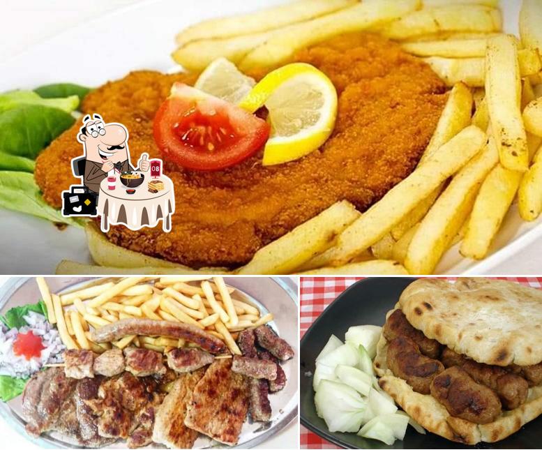 Fish and chips e bistecca al Bistro "ROYAL"