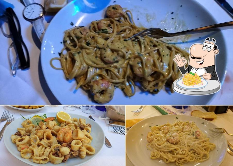 Spaghetti alla carbonara al Trattoria Spirito Santo