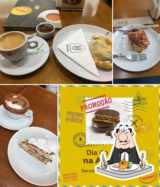 Comida em Café Havanna