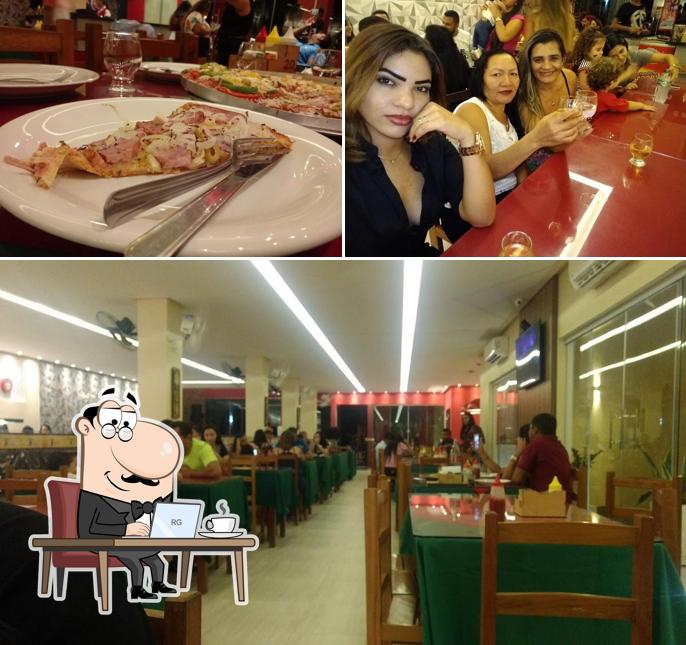 Veja imagens do interior do Pizzaria e Petiscaria Bom Sabor