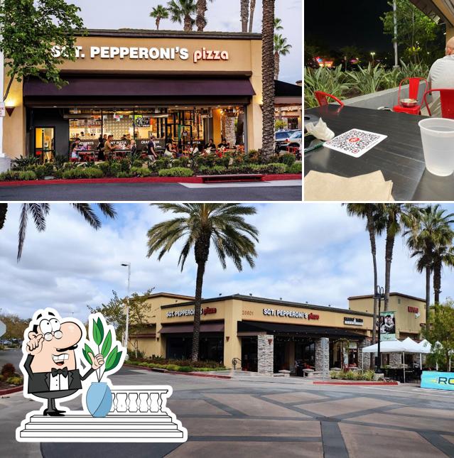 Sgt. Pepperoni's Pizza in Aliso Viejo Restaurant menu and reviews