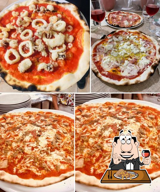 Scegli tra le molte varianti di pizza