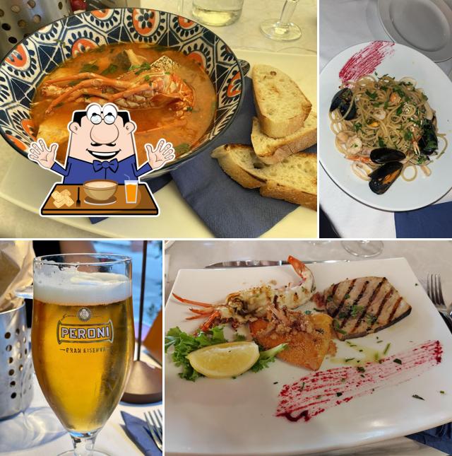 Platti al Ristorante al Gabbiano