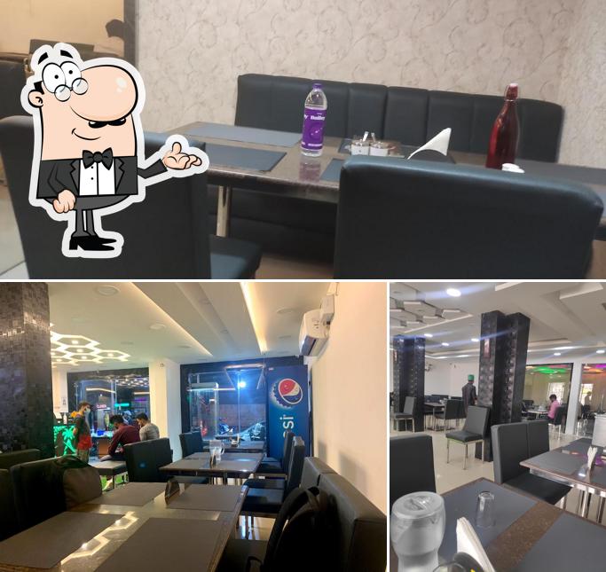 The interior of Ameen Restaurant