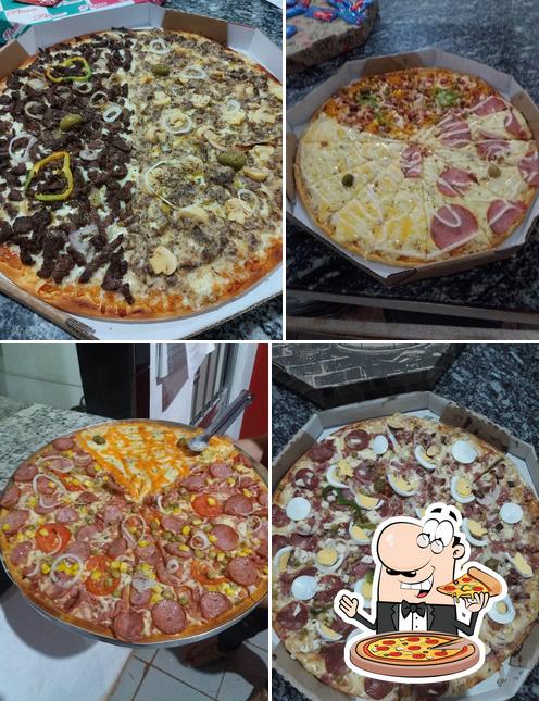 Escolha pizza no PIZZARIA e SORVETERIA UNIÃO