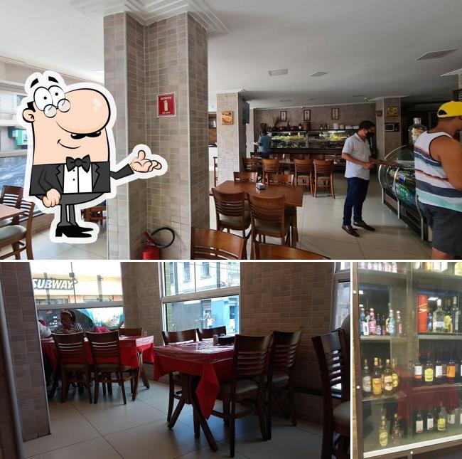 Esta é a imagem apresentando interior e cerveja a Churrascaria e Pizzaria Emilliana