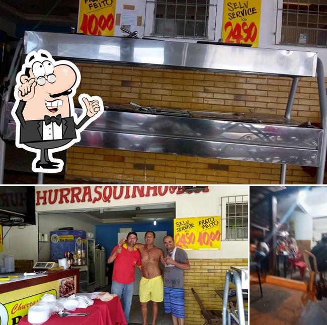 O interior do Churrasquinho e Restaurante Do Bom