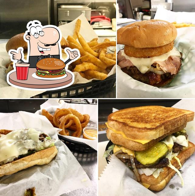 Order a burger at Dano's Diner