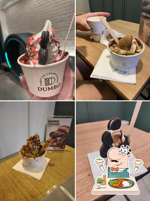 Platos en Dumbo Finest Ice Cream & More