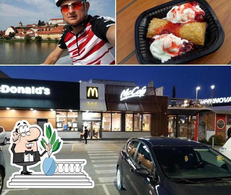 Las fotografías de exterior y comida en McDonald's Ptuj