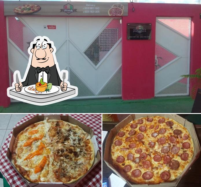 A imagem da comida e interior no Pizzaria Pizzarella - Pizzaria em (Patos pb)