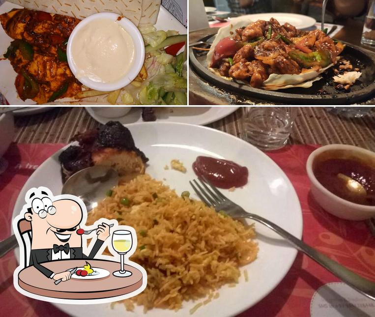 Food at Zaitoon Restaurant, Adyar