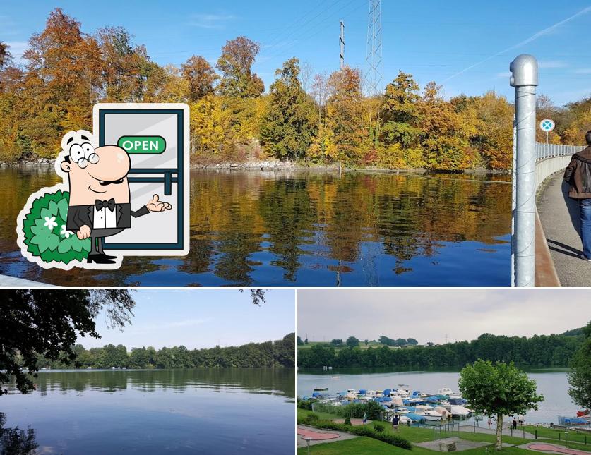 Jetez un coup d’œil à quoi ressemble Restaurant Seepark Schiffenen à l'extérieur