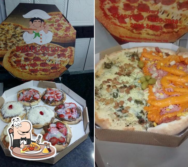 Consiga diversos variedades de pizza