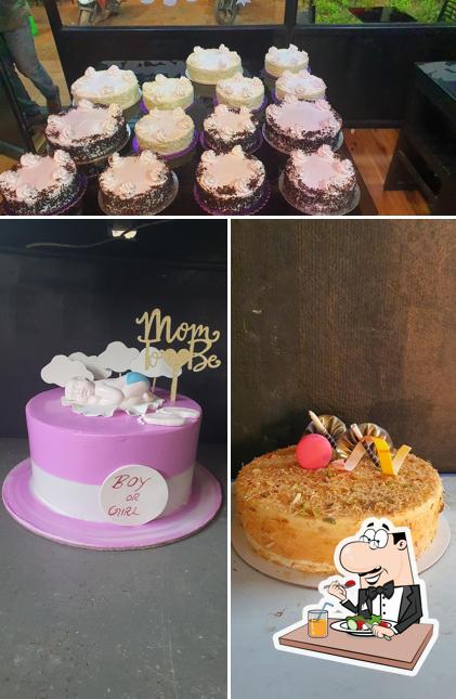 Food at Cake House cafe