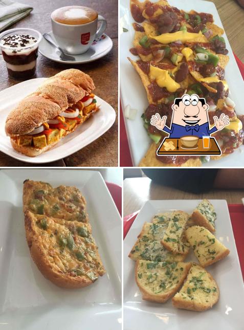 Food at Cafe Coffee Day