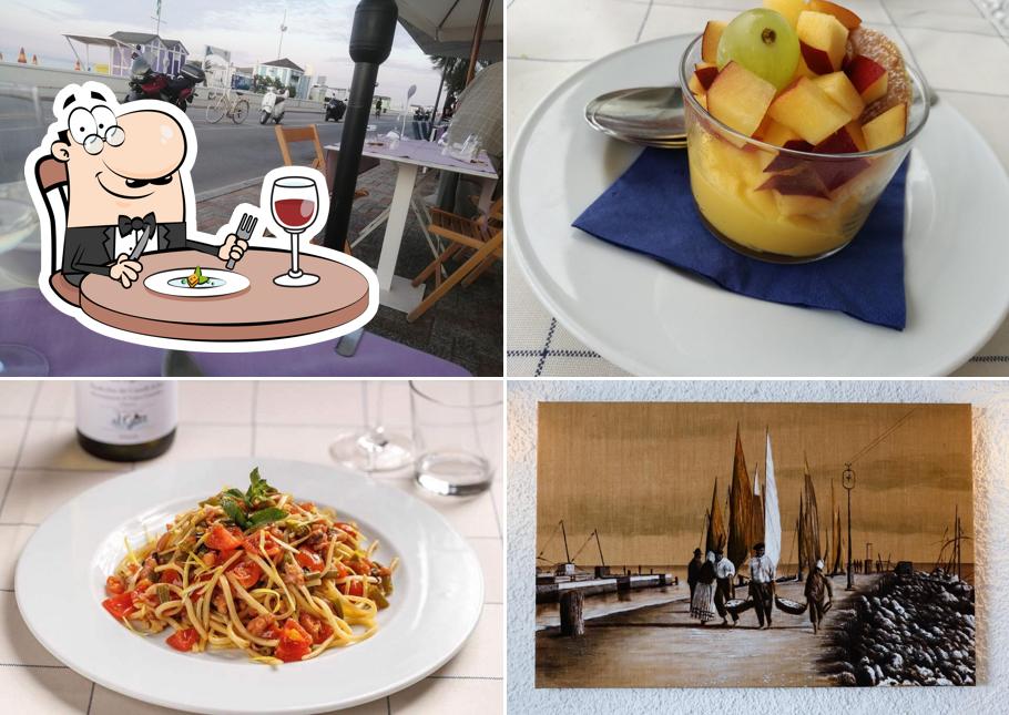 Cibo al El Gatt Ristorante di pesce-B&B lungomare Marotta