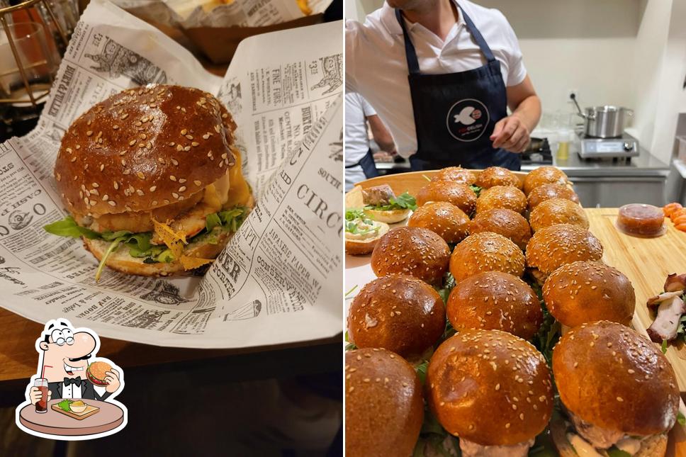 Gli hamburger di Fish Delish Makarska potranno soddisfare molti gusti diversi