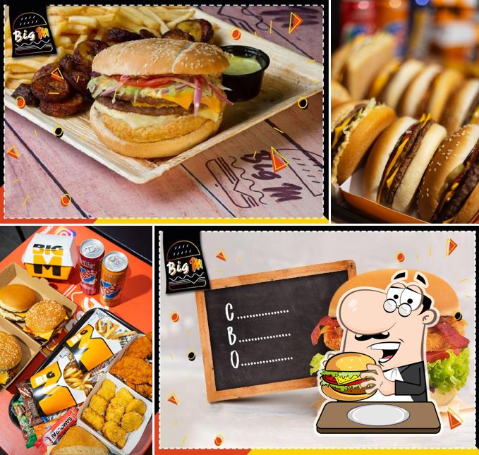 Big M offre une sélection d'options pour les amateurs d'hamburgers