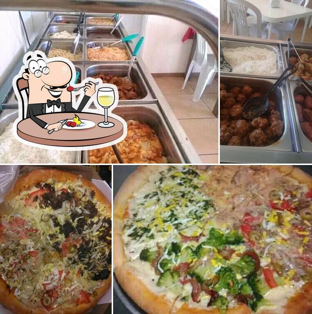 Comida em Pizzaria 3 Marias