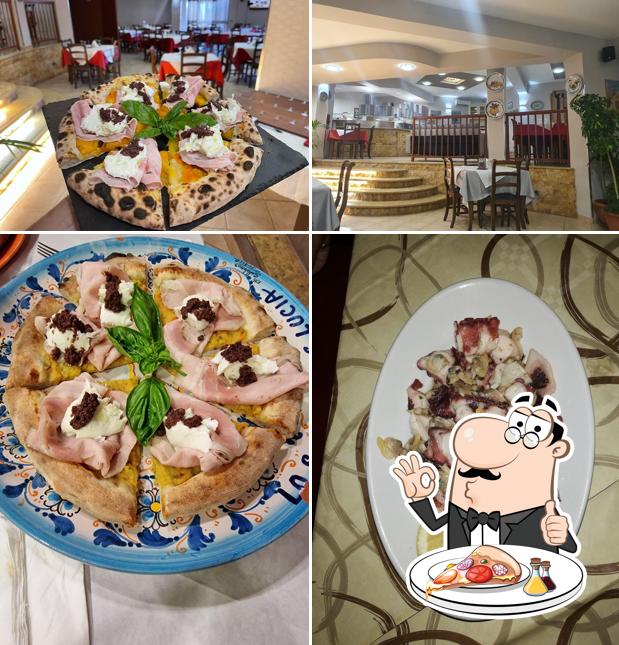 Отведайте пиццу в "Ristorante Pizzeria Gourmet Lo Scoglio di Santa Lucia"