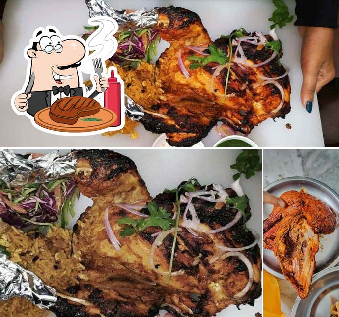 Try out meat dishes at Ruskin rolls