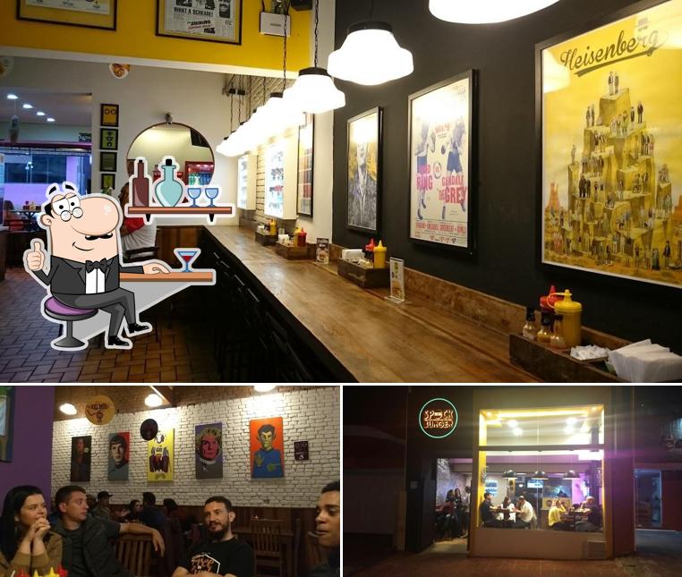 Veja imagens do interior do Spock Burger