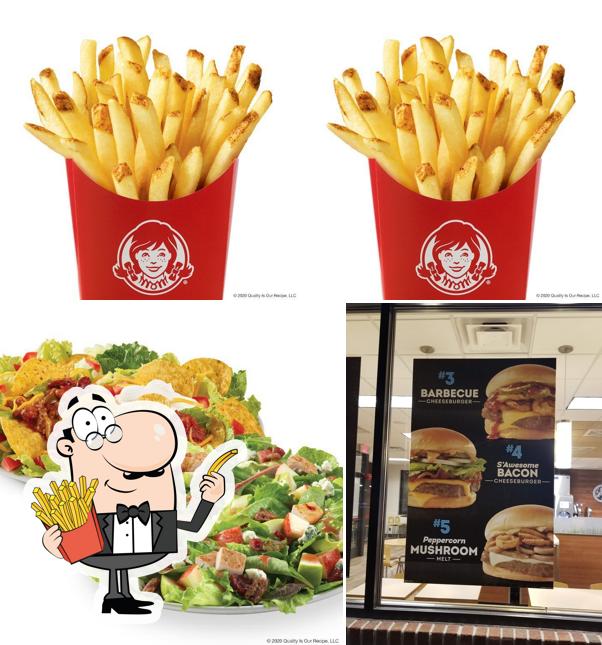 Taste fries at Wendy's