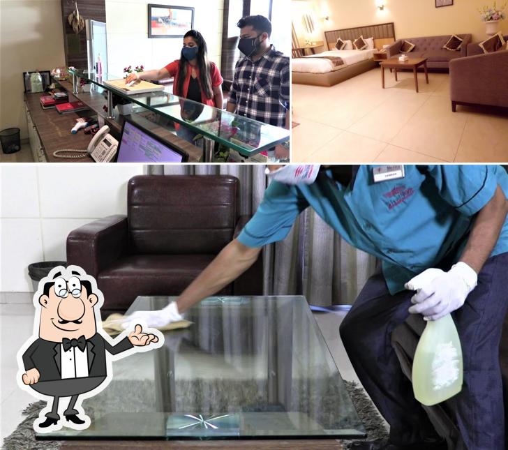 Check out how Rudra Shelter Business Hotel - Hotels in Mumbai Vasai looks inside