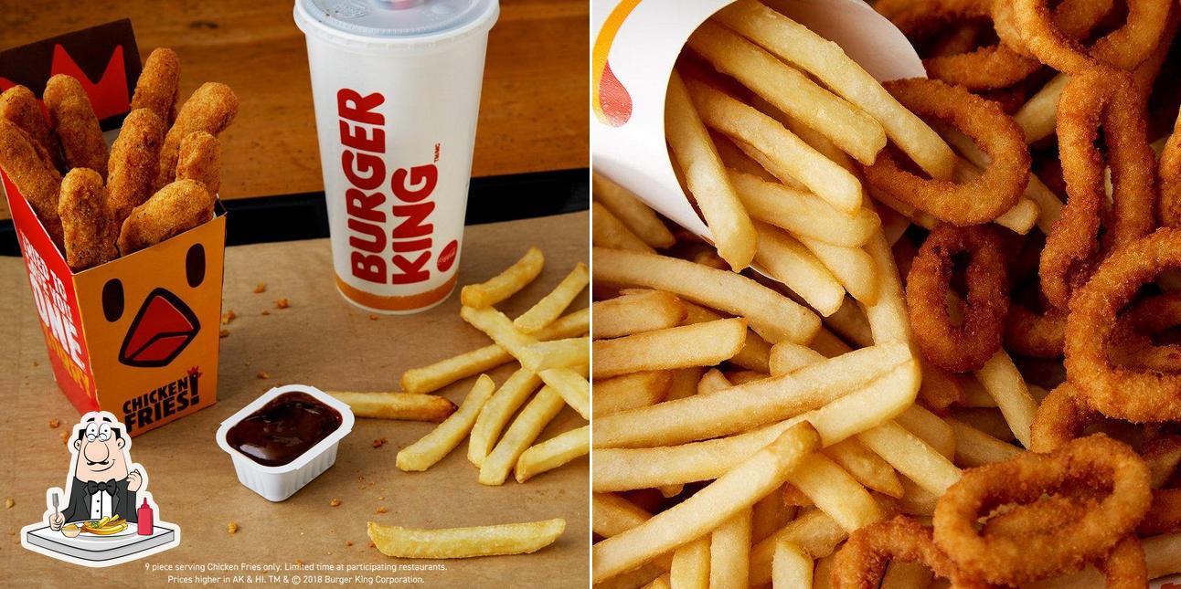 Order French-fried potatoes at Burger King