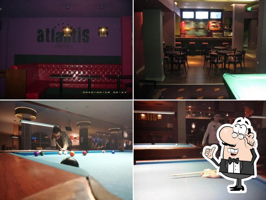Посмотрите на внутренний интерьер "Pool Club Atlantis"