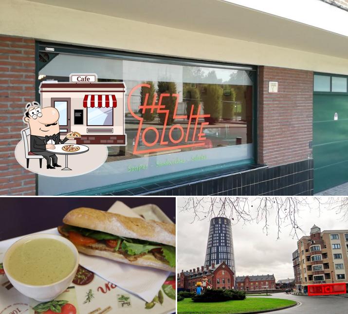 L’image de la extérieur et burger concernant Chez Lolotte