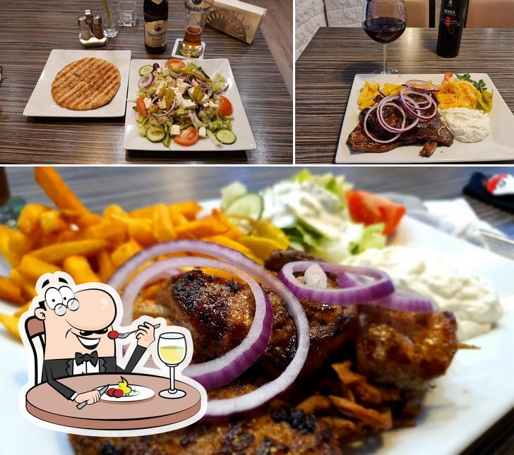 Kalimera - Gyros Grill se distingue par sa nourriture et vin