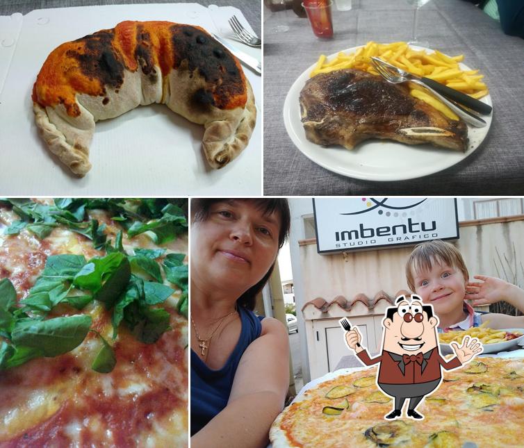 Platti al Pizzeria Buongustaio