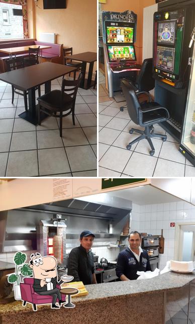 L'intérieur de Ali Baba Kebaphaus Mendig