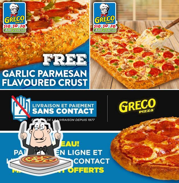 Choisissez des pizzas à Greco Pizza