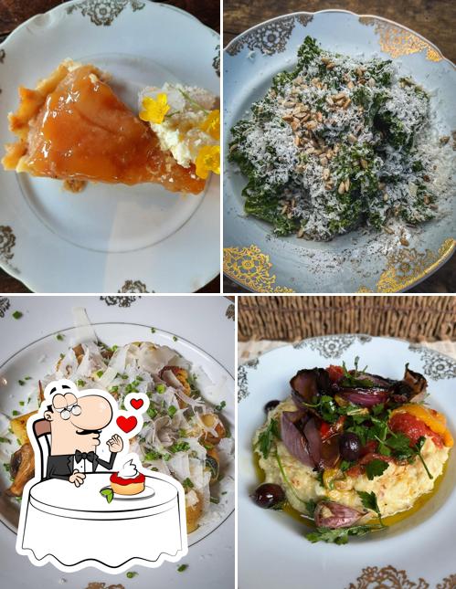 Karu Restaurante oferece uma escolha de sobremesas
